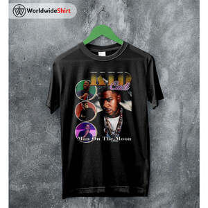 Kid Cudi 90s Hip Hop Rap Music Graphic Fan Art T-Shirt